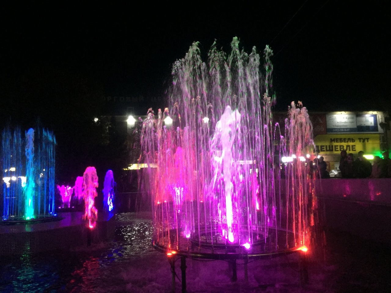 В Кировской области открывают гигантский световой фонтан