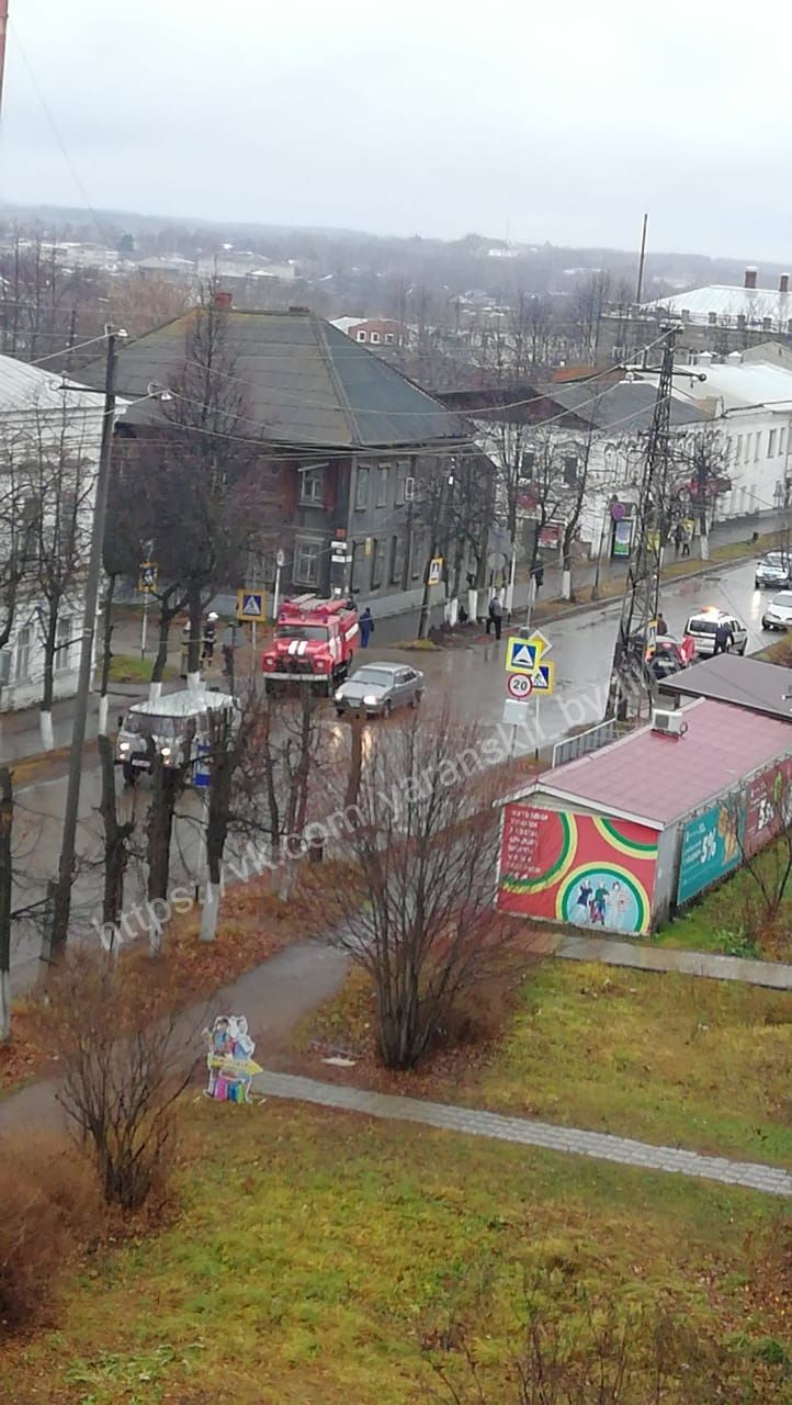 В Кировской области из-за сообщения о бомбе на несколько часов оцепили целый квартал