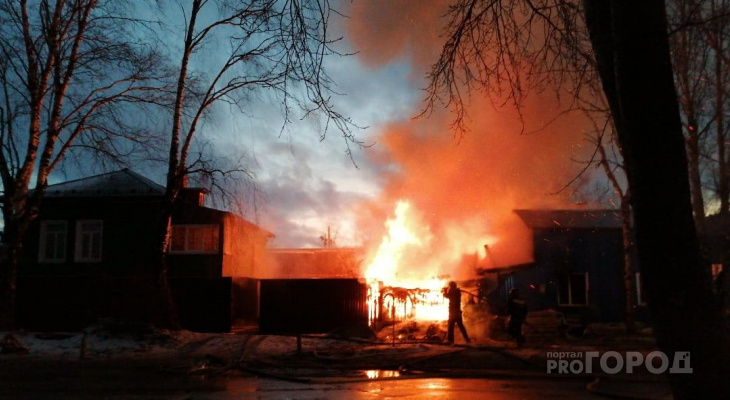 В Кировской области при пожаре погибла женщина