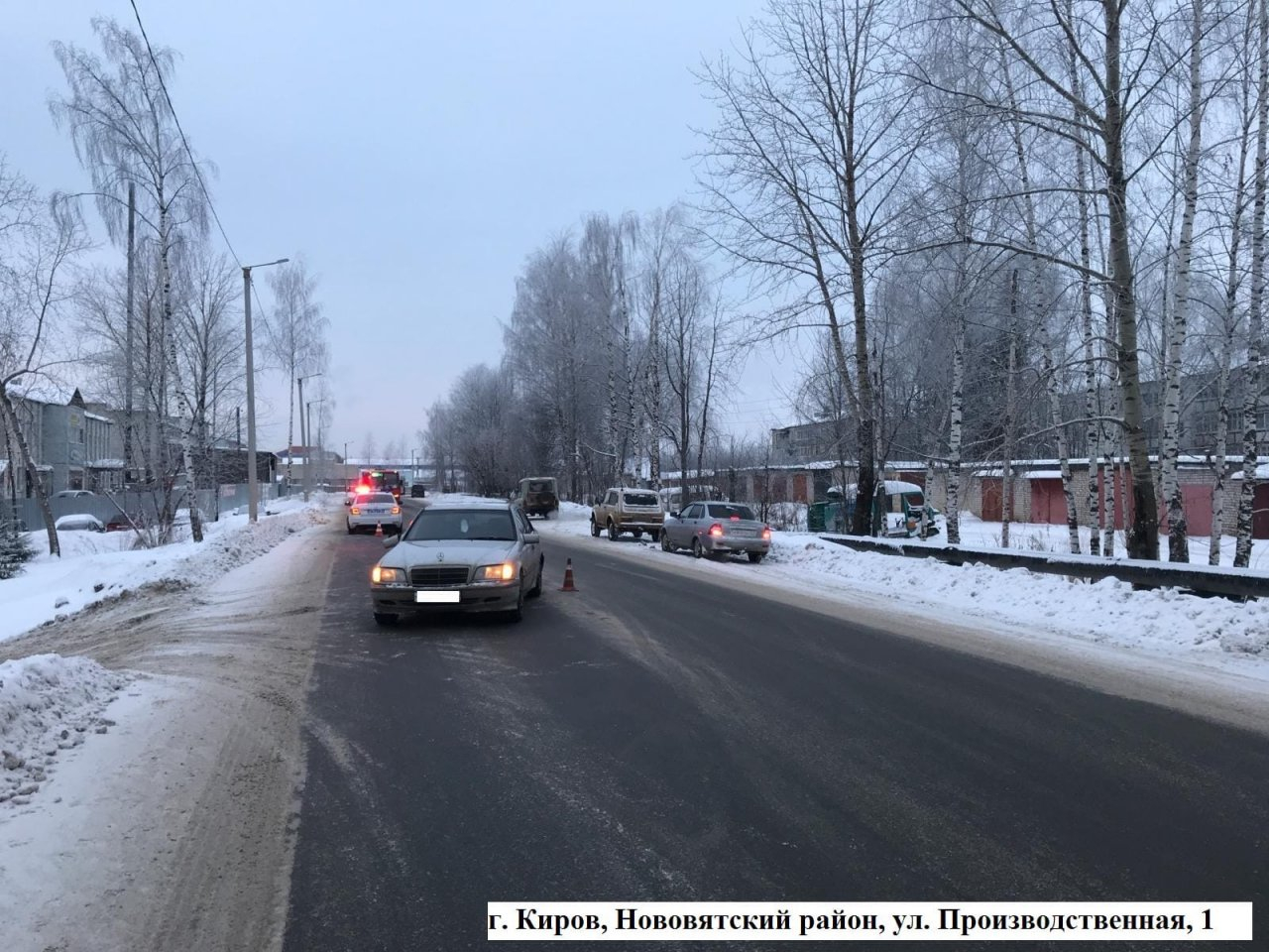 В Кирове водитель "Мерседеса" сбил 8-летнего мальчика