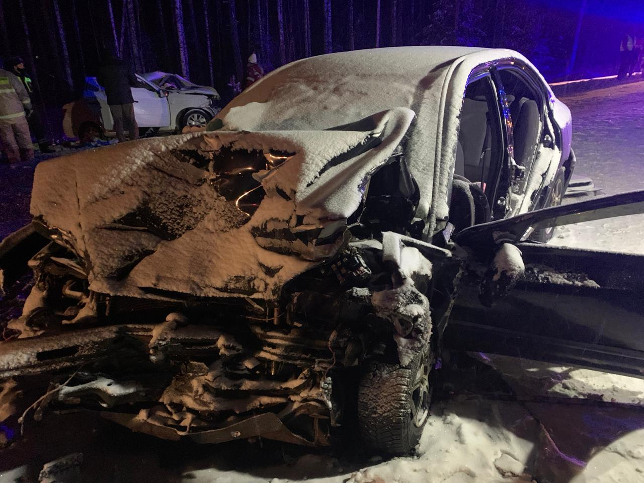 В массовой аварии в Кирово-Чепецком районе погибли 3 человека