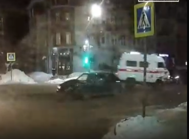 В ДТП с машиной скорой помощи на улице Ленина пострадали две женщины