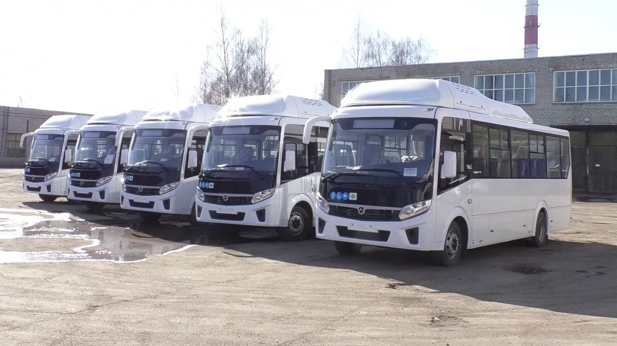 На улицы Кирова выедут 10 новых автобусов