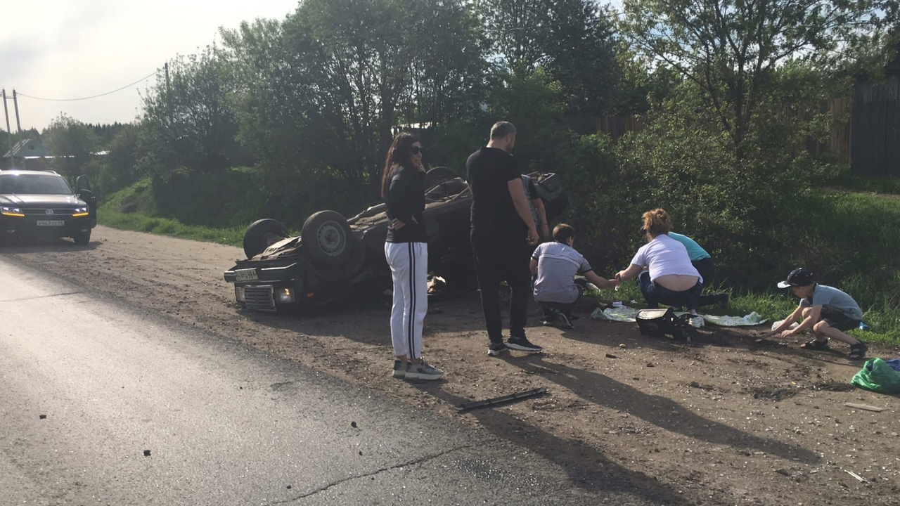 В Кирово-Чепецком районе в массовом ДТП пострадали 5 человек