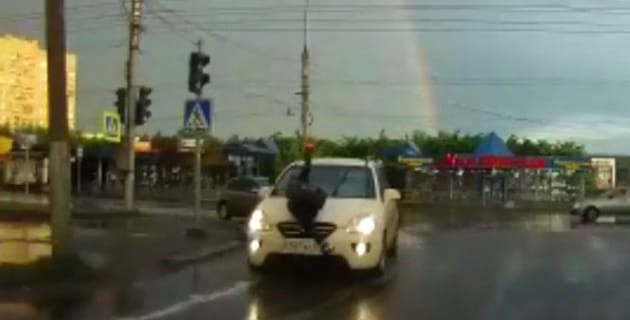 В Кирове водитель иномарки сбил девушку на пешеходном переходе