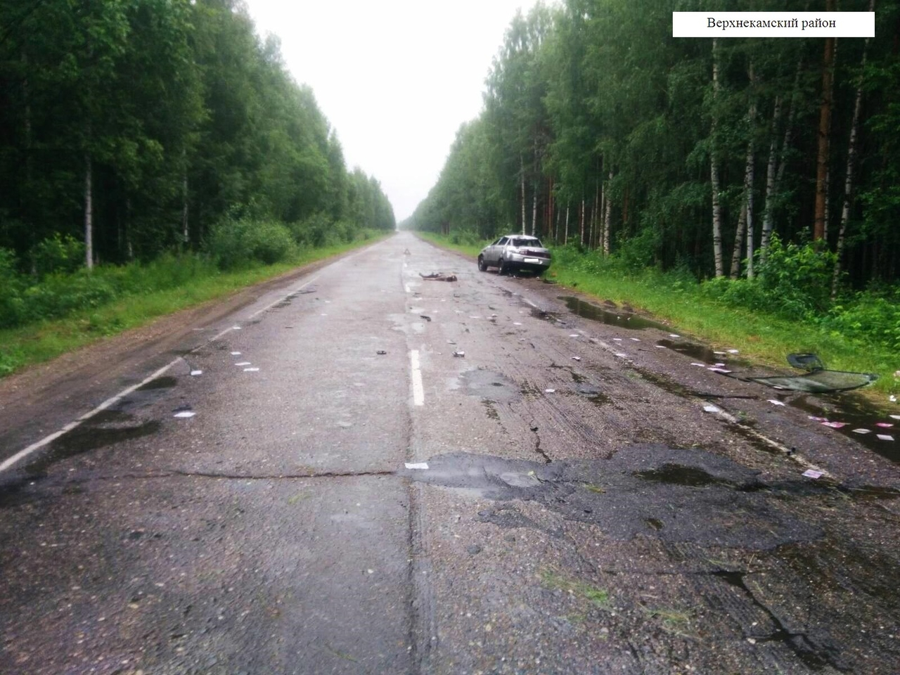 На трассе в Кировской области произошло смертельное ДТП