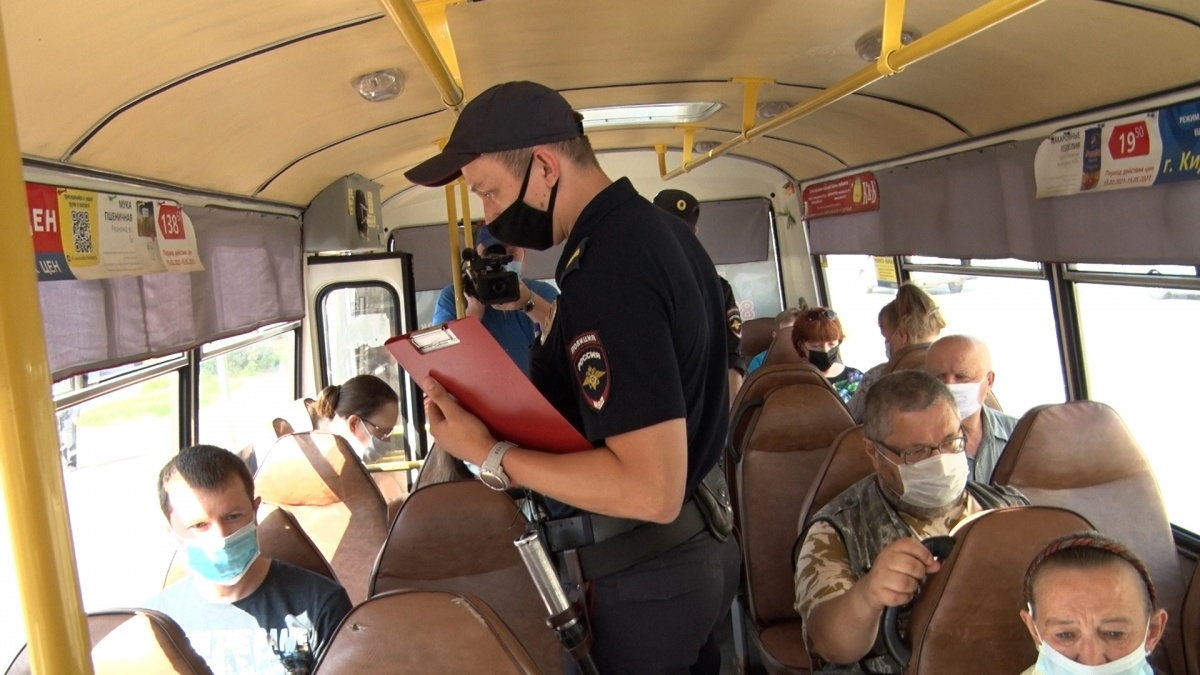 В Кирове пассажиров без масок могут высадить из автобуса