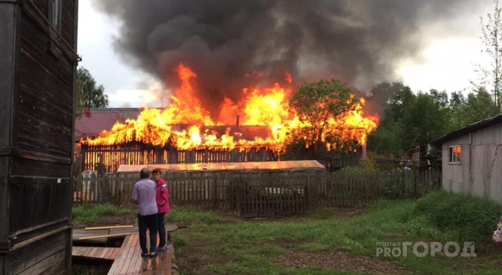 В Омутнинском районе в пожаре погиб мужчина: проводится проверка