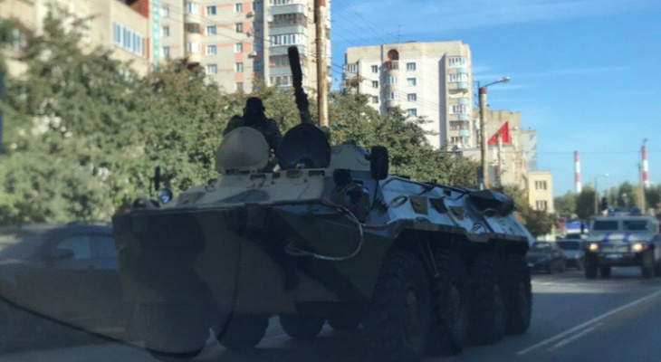 Через Кировскую область пройдут колонны военной техники