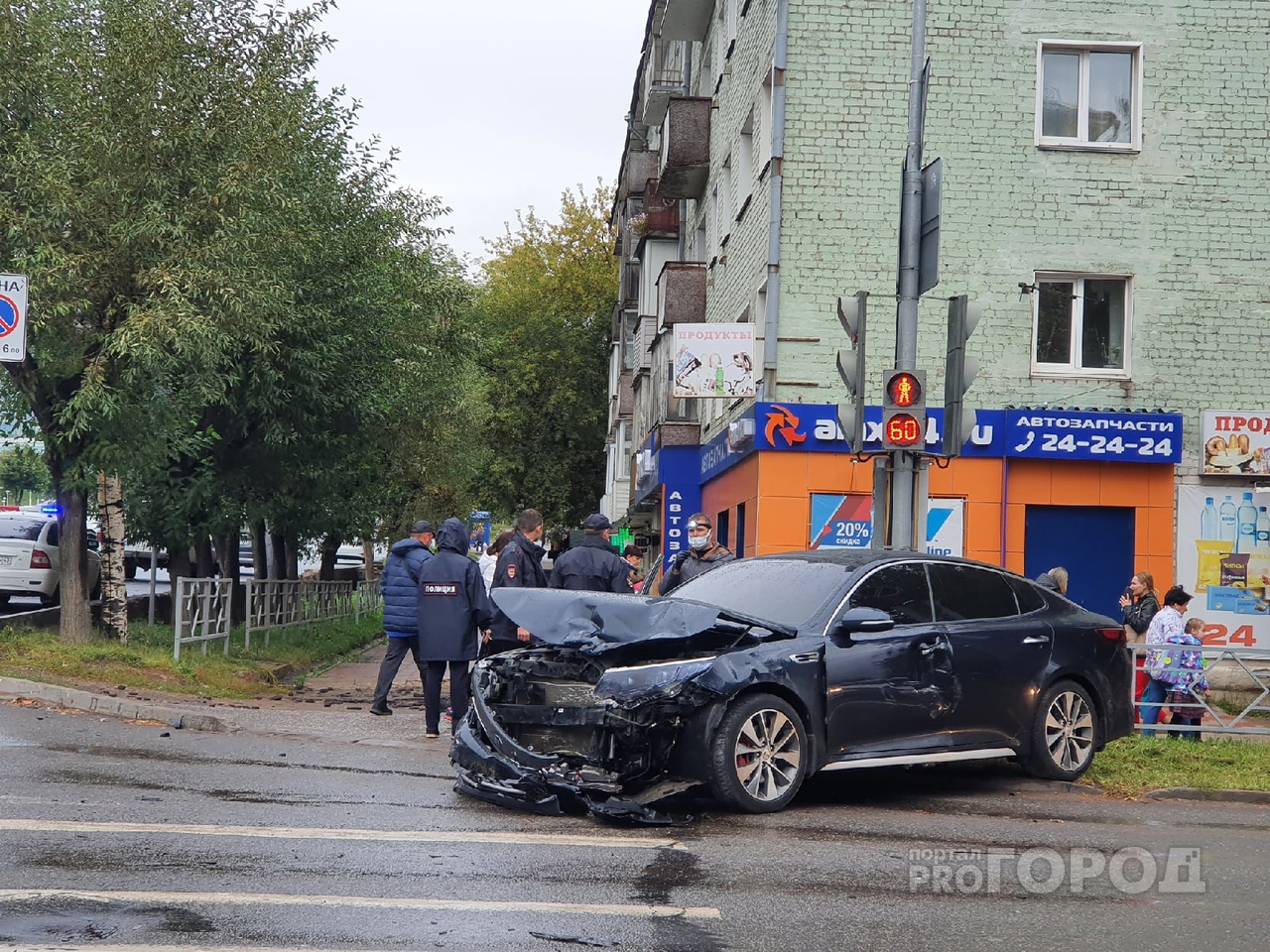 В центре Кирова произошло массовое ДТП с пострадавшими