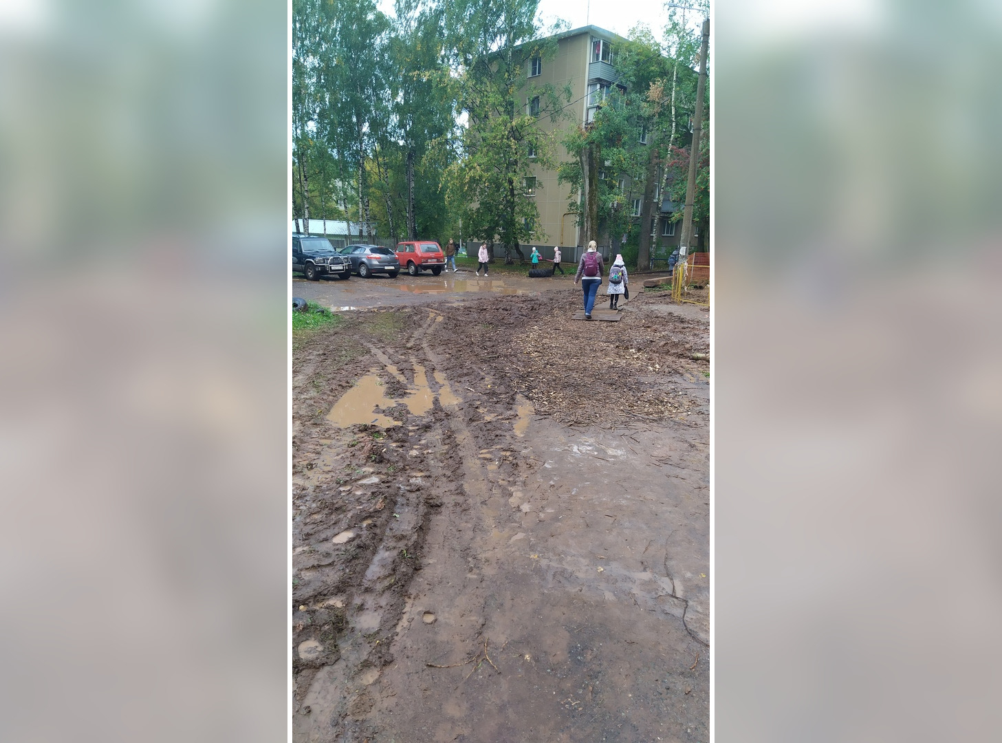 Кировские ученики добираются до школы по грязи: в «Т Плюс» прокомментировали ситуацию