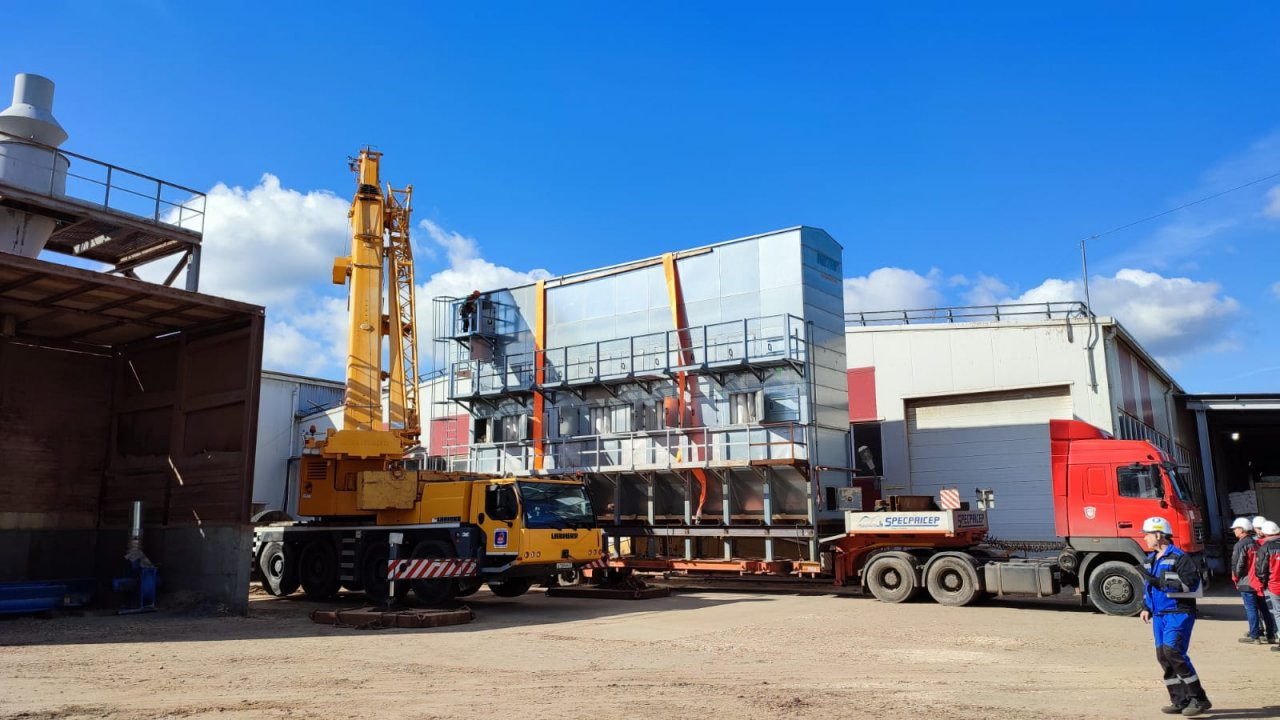 Segezha Group готовит площадку для нового цеха Вятского фанерного комбината