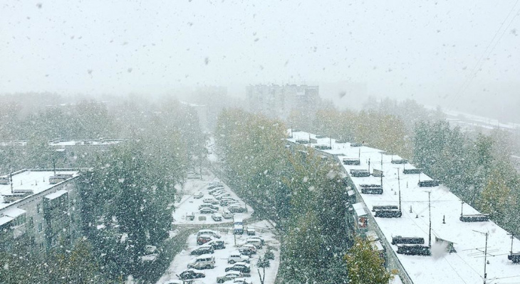 В Кирове ожидается выпадение первого снега