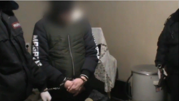 Появилось видео задержания кировского убийцы 19-летней девушки