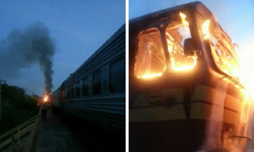 Кировчанин, тушивший пассажирский поезд "Воркута-Москва": "Я опешил, когда увидел горящий локомотив"