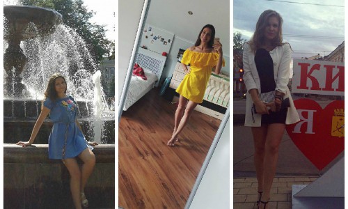 ИнстаКиров: фото-подборка местных красоток в коротких платьях