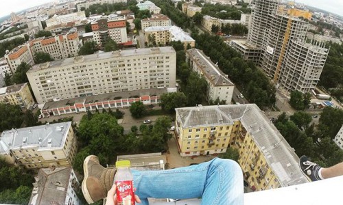 Четверг в Кирове: город после ливня, утро на крыше и шашлычная пора