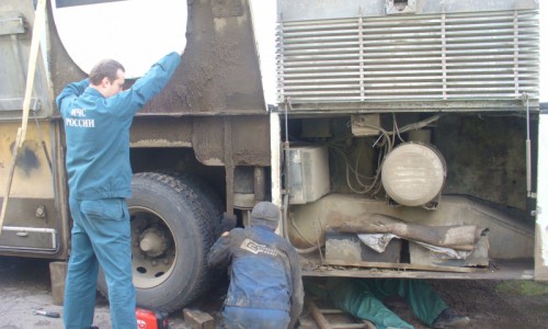 В Кировской области сломался автобус паломников Всероссийского крестного хода
