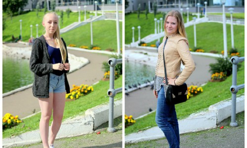 Мода улиц: что надевают кировчанки в солнечную погоду?