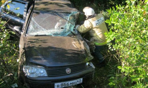 В Кировской области столкнулись две иномарки: оба водителя были пьяны