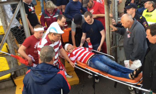 "Спартак" оштрафовали на 200 000 рублей из-за травмы кировского болельщика