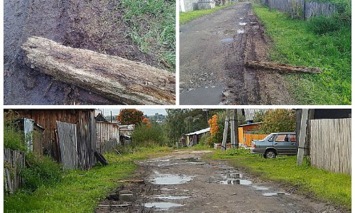 В Кировской области мужчина перегородил дорогу бревном с гвоздями