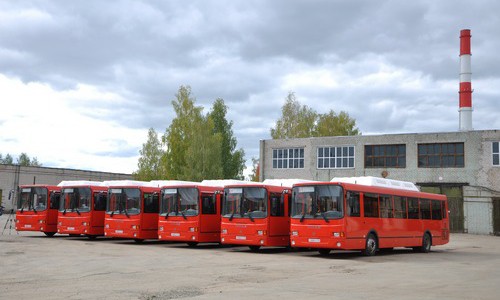 На улицы Кирова выехали шесть экологичных автобусов