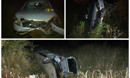 В Кировской области угодил в кювет и насмерть разбился водитель иномарки