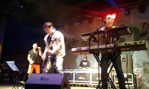 В Кирово-Чепецке солист "Дискотеки Аварии" делал селфи со зрителями