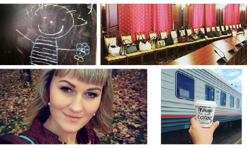 Вторник в Кирове: дикие голуби, детские рисунки и череп медведя