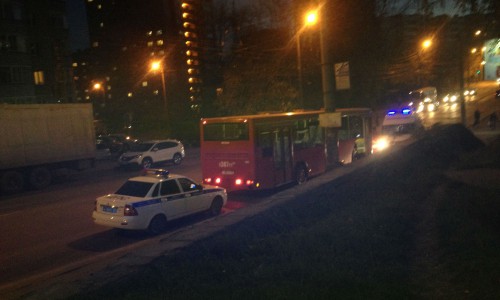 В автобусе № 38 травмировалась пожилая женщина
