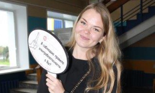 Сотрудники МУП «Горэлектросеть» за безопасное детство!