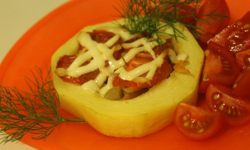 Фаршированные кабачки: полезное и вкусное блюдо