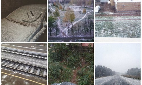 Первый снег в Кирове: в шиномонтажах уже начался ажиотаж