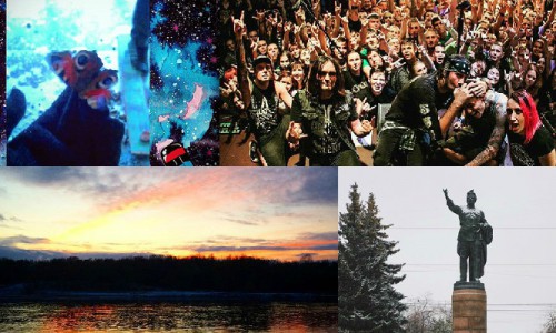 Выходные у кировчан: фото с любимой группой и бабочки на фоне снега