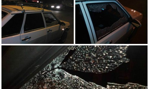 В Кирове неизвестные обстреляли автомобиль