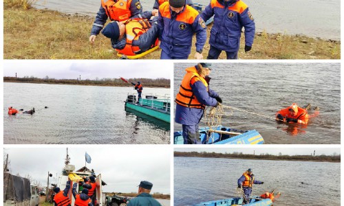В Кирове спасатели вытащили человека из холодной воды