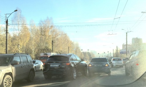 ДТП на Московской: девушка пыталась уйти от одного столкновения и совершила другое