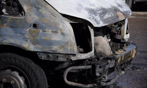 В Кирове во время движения загорелся грузовой автомобиль