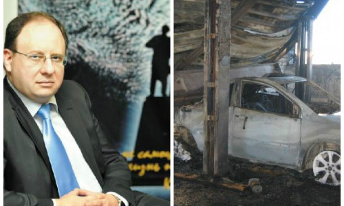 В Кирове неизвестный поджег иномарку ректора ВятГУ Валентина Пугача