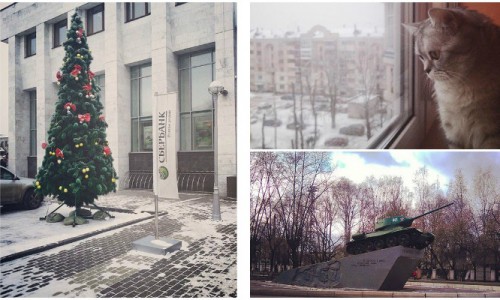 Вторник в Кирове: новогодняя елка и ожидание зимы