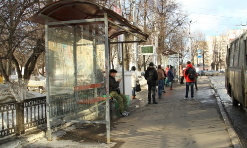 В следующем году в Кирове установят 87 новых остановочных павильонов