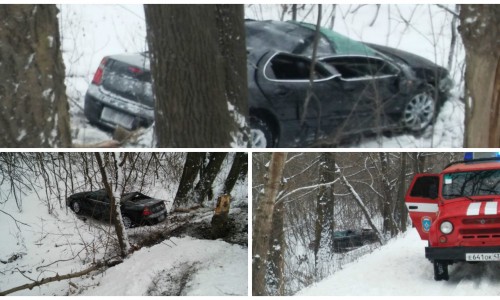 В Кировской области перевернулся Chrysler