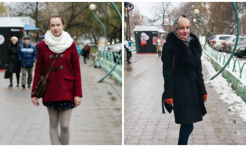 Мода улиц: образы кировчанок в пальто