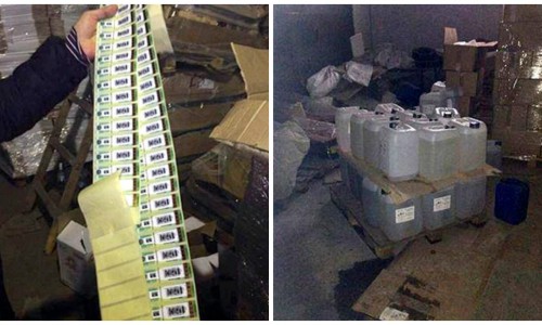 Кировские полицейские помогли найти склад с поддельным Martini и Bacardi