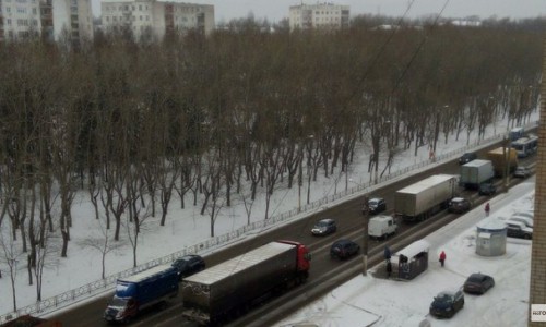 Готовимся к пробкам: стало известно, когда дальнобойщики проедут колонной по Кирову