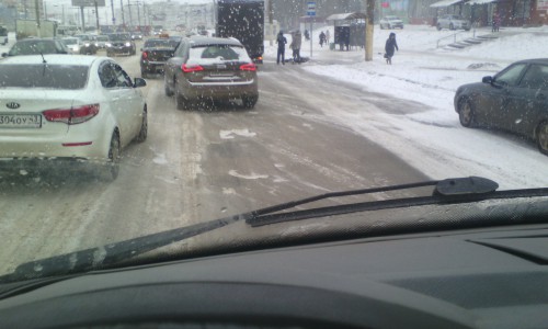 В Кирове на улице Московской «ГАЗель» сбила мужчину на зебре