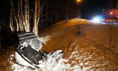 В Кировской области снегоход врезался в УАЗик