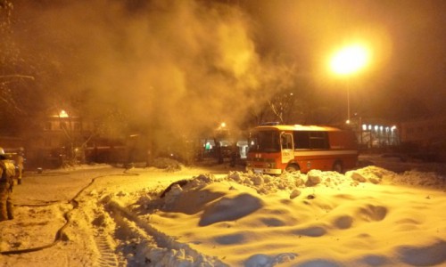 В Кирове в пожаре на улице Блюхера сгорел мужчина