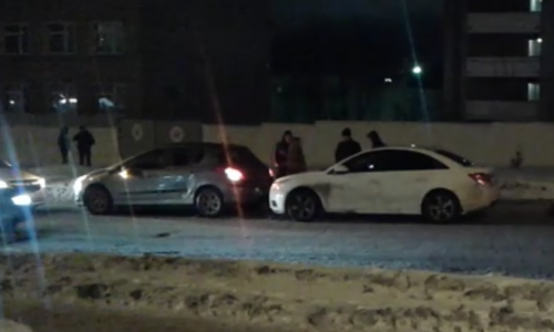 В Кирове на Тимирязева столкнулись сразу пять машин